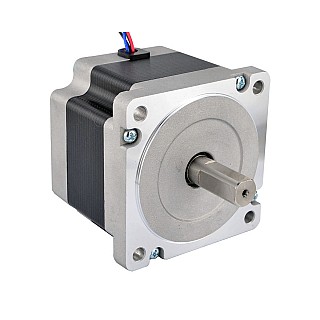 34HS27-4004S | Nema 34 CNC Stepper Motor 3.4Nm(481.48oz.in) 4.0A
